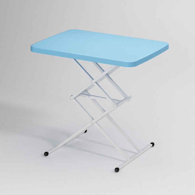 Escritorio de oficina contemporáneo escritorio de escritura rectangular con piernas blancas