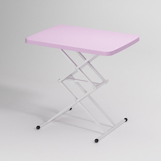 Escritorio de oficina contemporáneo escritorio de escritura rectangular con piernas blancas