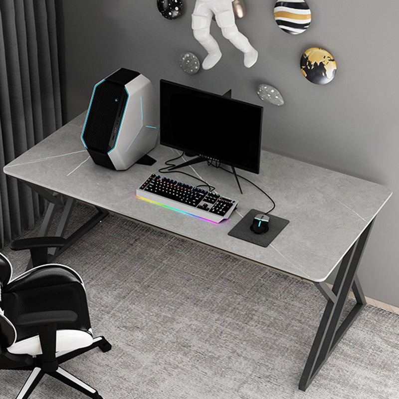 Scrivania per computer industriale camera da letto in pietra scrivania con gambe