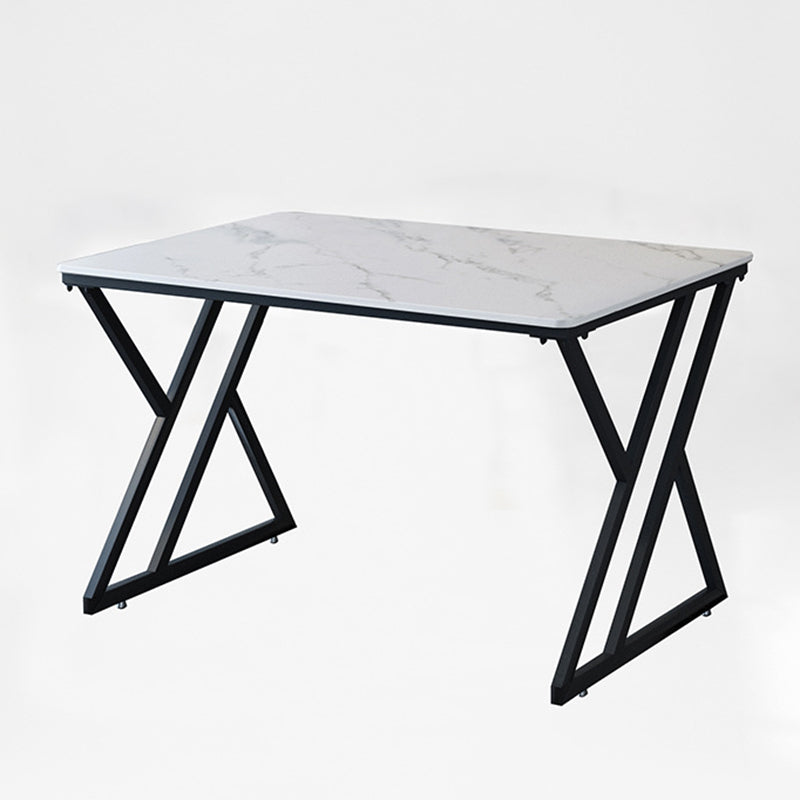 Scrivania per computer industriale camera da letto in pietra scrivania con gambe