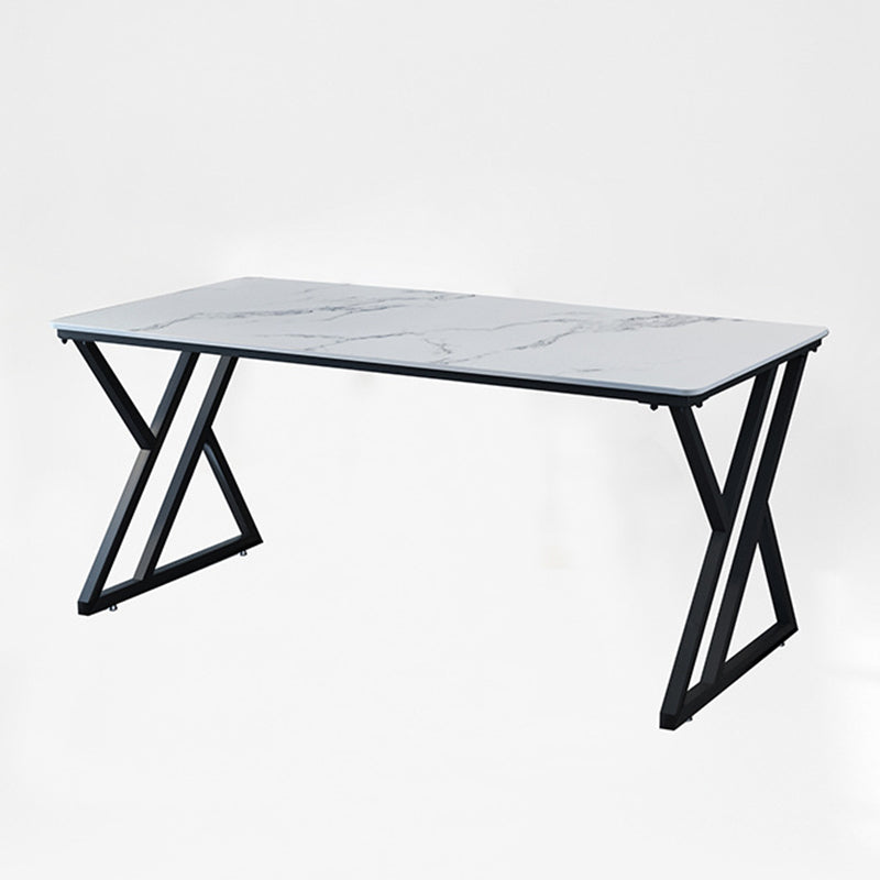 Scrivania per computer industriale camera da letto in pietra scrivania con gambe