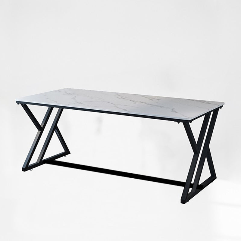 Scrivania per computer industriale camera da letto in pietra scrivania con gambe