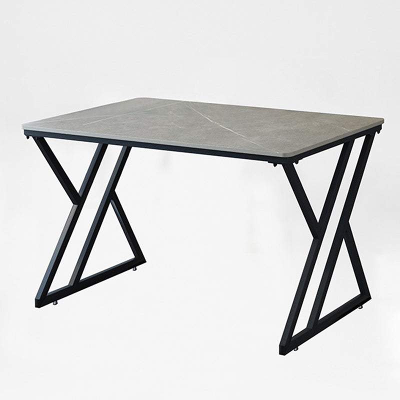 Scrivania per computer industriale camera da letto in pietra scrivania con gambe