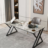 Scrivania per computer industriale camera da letto in pietra scrivania con gambe