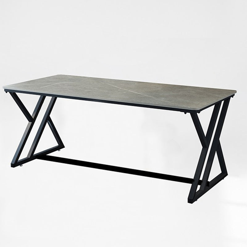 Scrivania per computer industriale camera da letto in pietra scrivania con gambe
