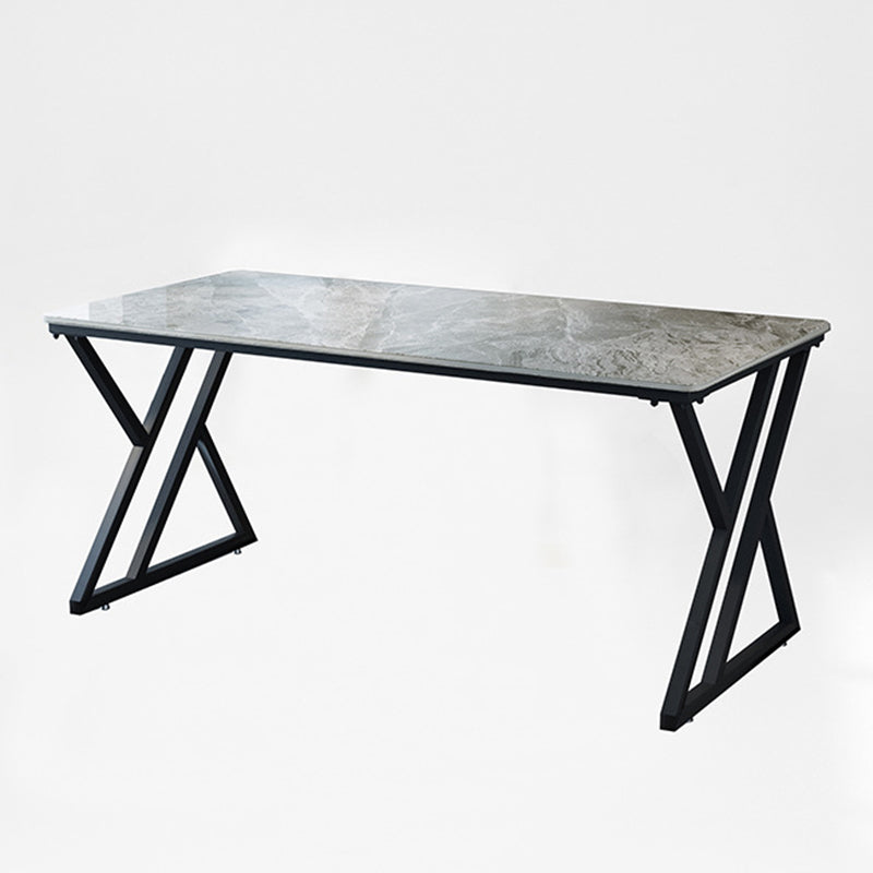 Scrivania per computer industriale camera da letto in pietra scrivania con gambe