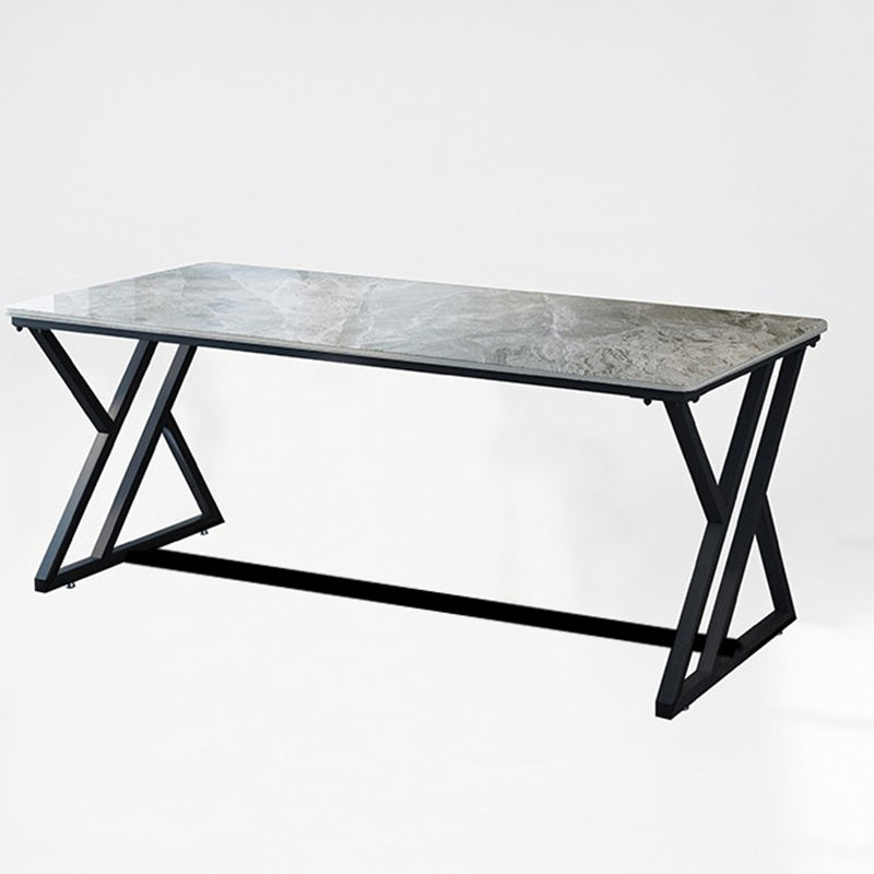 Scrivania per computer industriale camera da letto in pietra scrivania con gambe