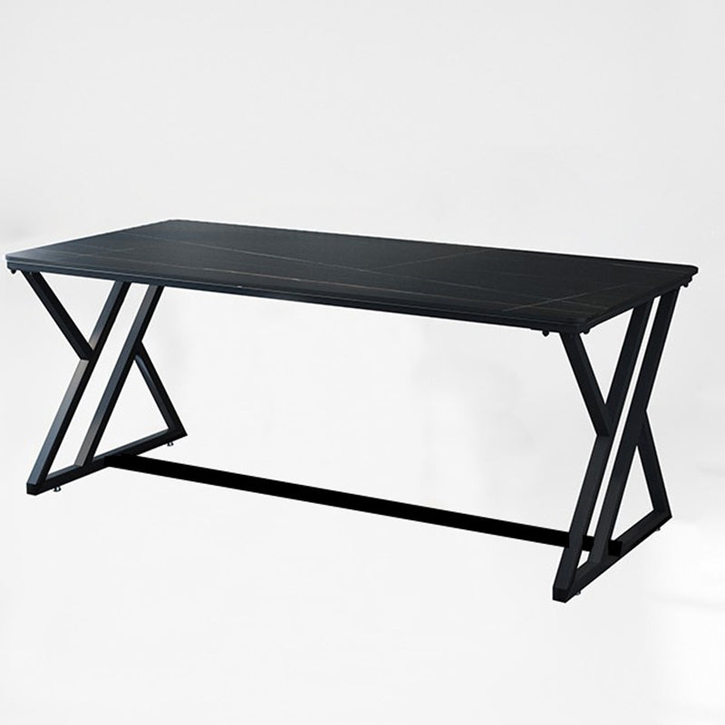 Scrivania per computer industriale camera da letto in pietra scrivania con gambe