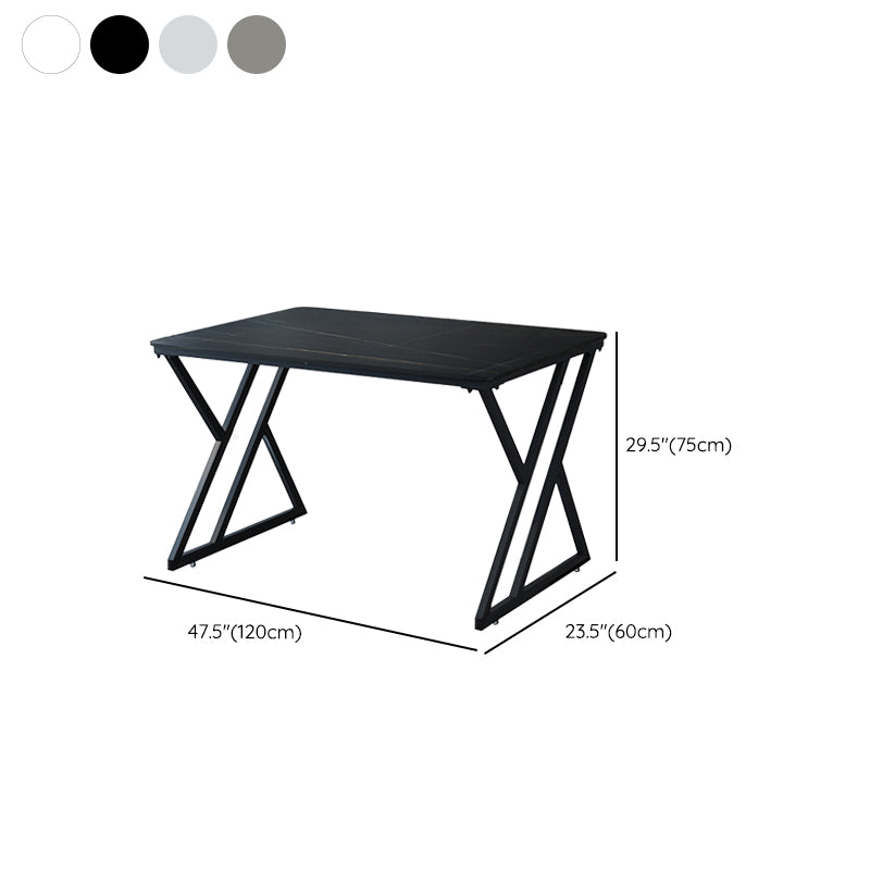 Scrivania per computer industriale camera da letto in pietra scrivania con gambe