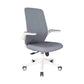 Modern Office Chair Tilt Mechanism Padded Arms Desk Chair with Wheels White-Gray 1 Piece Clearhalo 'furn' 'furn_office_chair' 'Furniture' 'Office Chairs' 'Office Furniture' 'office_chair' 6600094