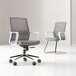 Modern Fixed Arms Conference Chair Mesh Seat and Back Chair for Office Clearhalo 'furn' 'furn_office_chair' 'Furniture' 'Office Chairs' 'Office Furniture' 'office_chair' 6600106