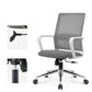 Modern Fixed Arms Conference Chair Mesh Seat and Back Chair for Office Clearhalo 'furn' 'furn_office_chair' 'Furniture' 'Office Chairs' 'Office Furniture' 'office_chair' 6600114
