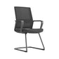 Modern Fixed Arms Conference Chair Mesh Seat and Back Chair for Office Black 1 Piece Casters Not Included Clearhalo 'furn' 'furn_office_chair' 'Furniture' 'Office Chairs' 'Office Furniture' 'office_chair' 6600132