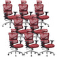 Modern Desk Chair Mesh Computer Chair High-Back Adjustable Chair with Wheels