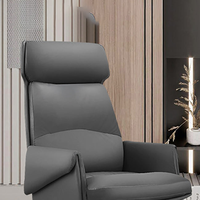 Modern No Arm Executive Chair Tilt Mechanism Managers Chair for Office Clearhalo 'furn' 'furn_office_chair' 'Furniture' 'Office Chairs' 'Office Furniture' 'office_chair' 6600390