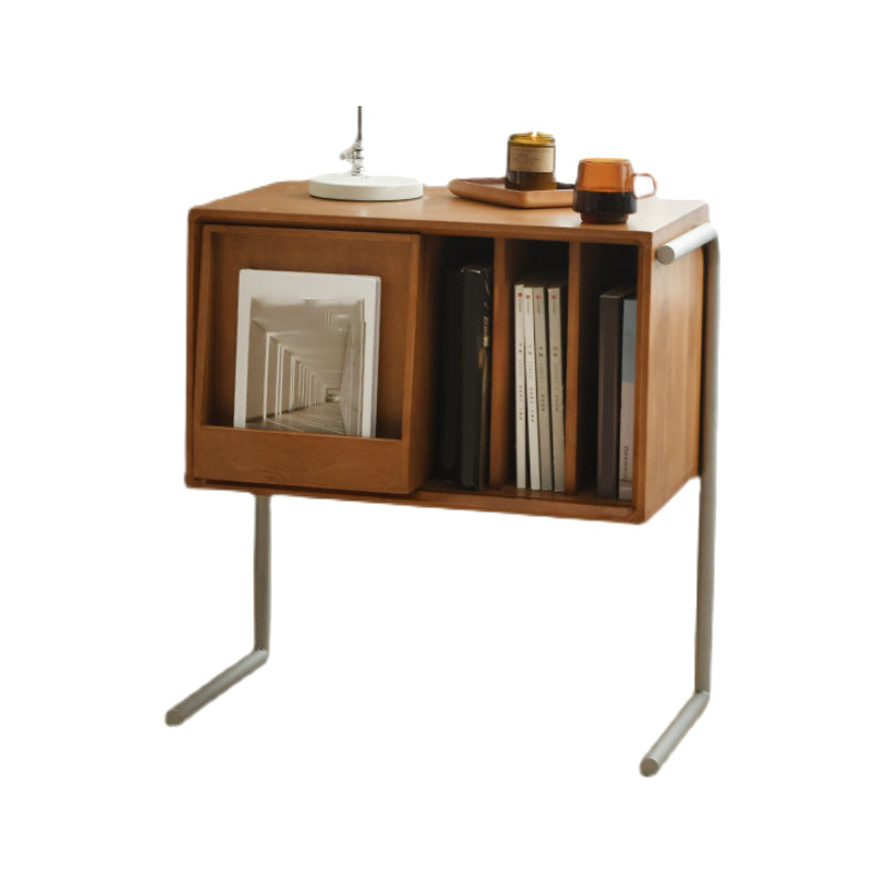 Modern Closed Back Standard Bookshelf Wooden Bookcase with Shelves Clearhalo 'Bookcases' 'furn' 'furn_bookcases' 'Furniture' 'Office Furniture' 6600454