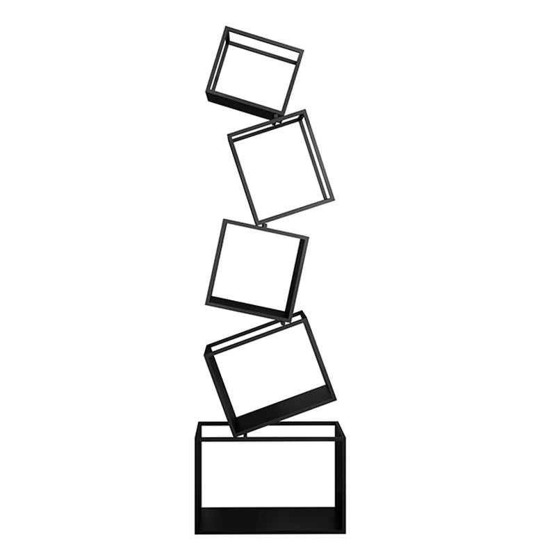 Modernes Bücherregal aus dem Bücherregal Metal Open Regal mit Regalen für Heimbüro