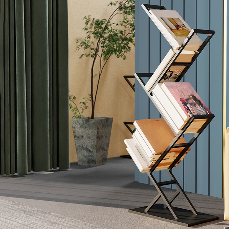 Modernes Bücherregal aus dem Bücherregal Metal Open Regal mit Regalen für Heimbüro