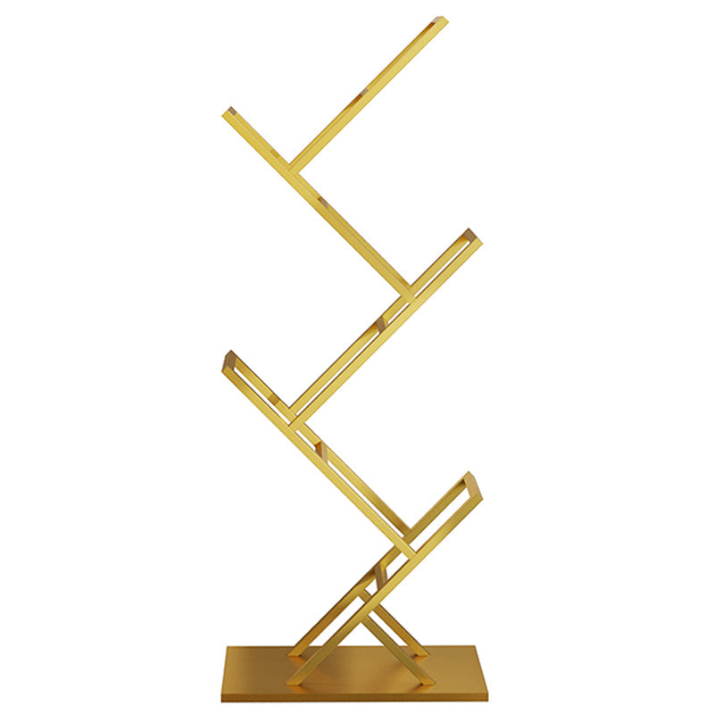 Modernes Bücherregal aus dem Bücherregal Metal Open Regal mit Regalen für Heimbüro