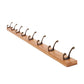 Modern Wooden Entryway Coat Rack Wall-Mounted Coat Hanger with Hooks Clearhalo 'Entry & Mudroom Furniture' 'furn' 'furn_hall_tree_coat_racks' 'Furniture' 'Hall Trees & Coat Racks' 'hall_tree_coat_racks' 6600749