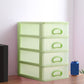 Plastic Filing Cabinet Vertical Filing Cabinet with Drawers for Home and Office 9.8"L x 13.4"W x 16.5"H Green Clearhalo 'Filing Cabinets' 'filling_cabinets' 'furn' 'furn_filling_cabinets' 'Furniture' 'Office Furniture' 6601035