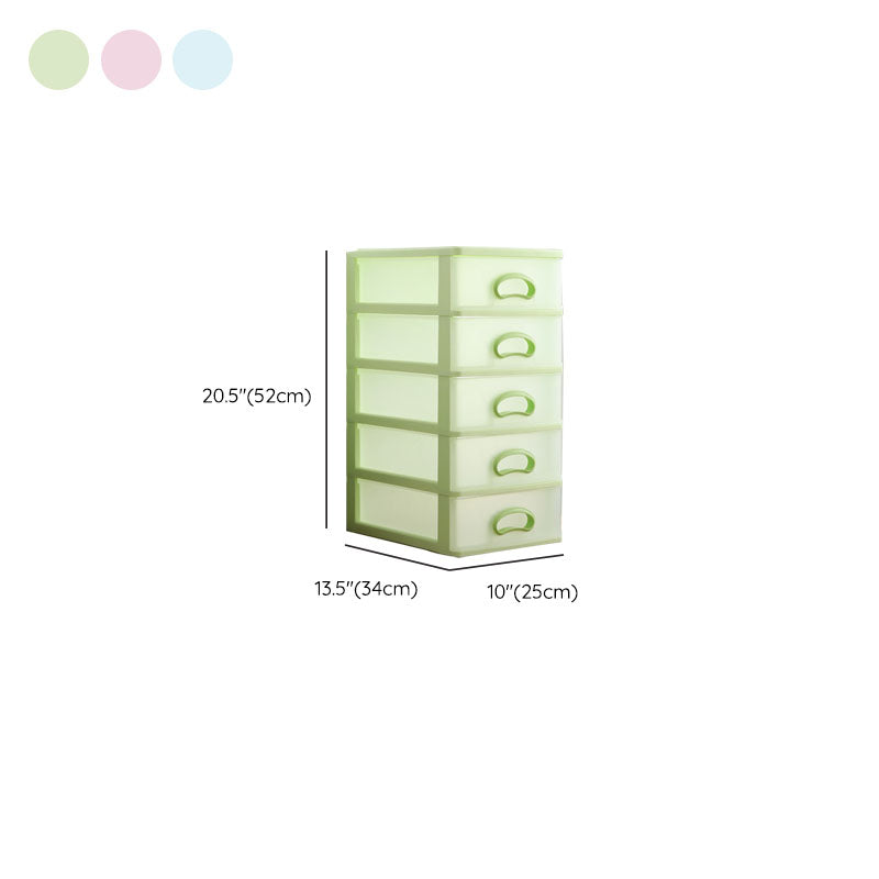 Plastic Filing Cabinet Vertical Filing Cabinet with Drawers for Home and Office Clearhalo 'Filing Cabinets' 'filling_cabinets' 'furn' 'furn_filling_cabinets' 'Furniture' 'Office Furniture' 6601063