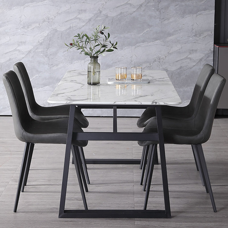 Upholstered Armless Dining Chair Parsons Dining Room Side Chair Clearhalo 'Dining Chairs' 'Dining Tables & Seating' 'dining_chair' 'furn' 'furn_dining_chair' 'Furniture' 'Kitchen & Dining Furniture' 6606134
