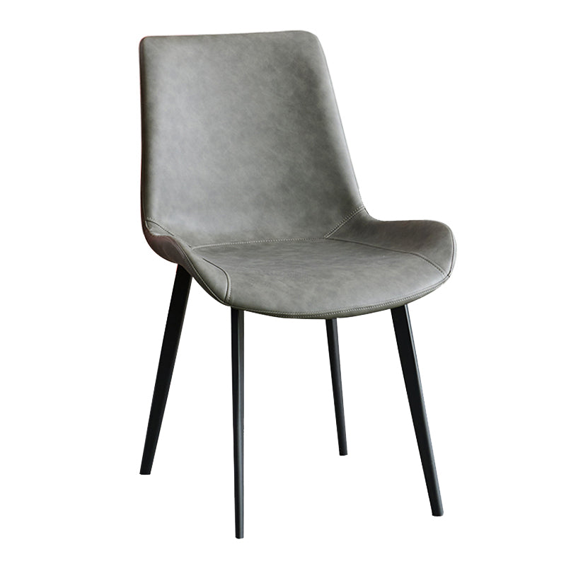 Upholstered Armless Dining Chair Parsons Dining Room Side Chair Clearhalo 'Dining Chairs' 'Dining Tables & Seating' 'dining_chair' 'furn' 'furn_dining_chair' 'Furniture' 'Kitchen & Dining Furniture' 6606141