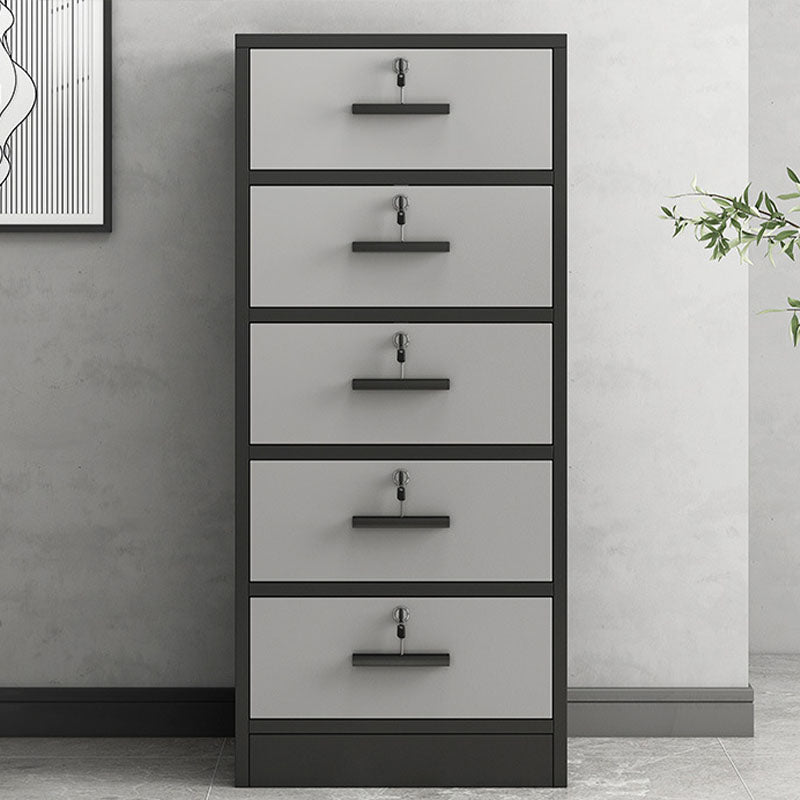 Archivo de archivos de metal moderno Archivo vertical para la oficina en casa