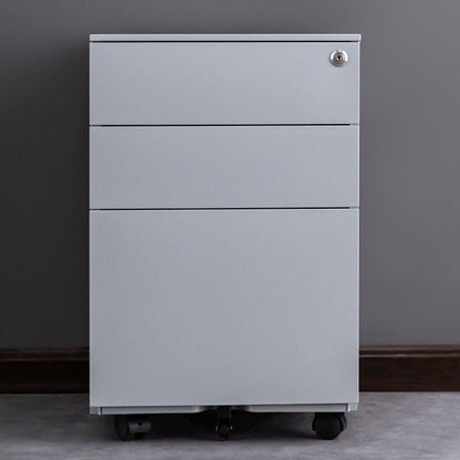 Archivo de archivos modernos Cajones de almacenamiento Archivo de metal de almacenamiento con castores para la oficina en casa