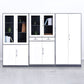 Armoire de fichiers contemporaine Cadre en acier à liborde verticale avec serrure de clé