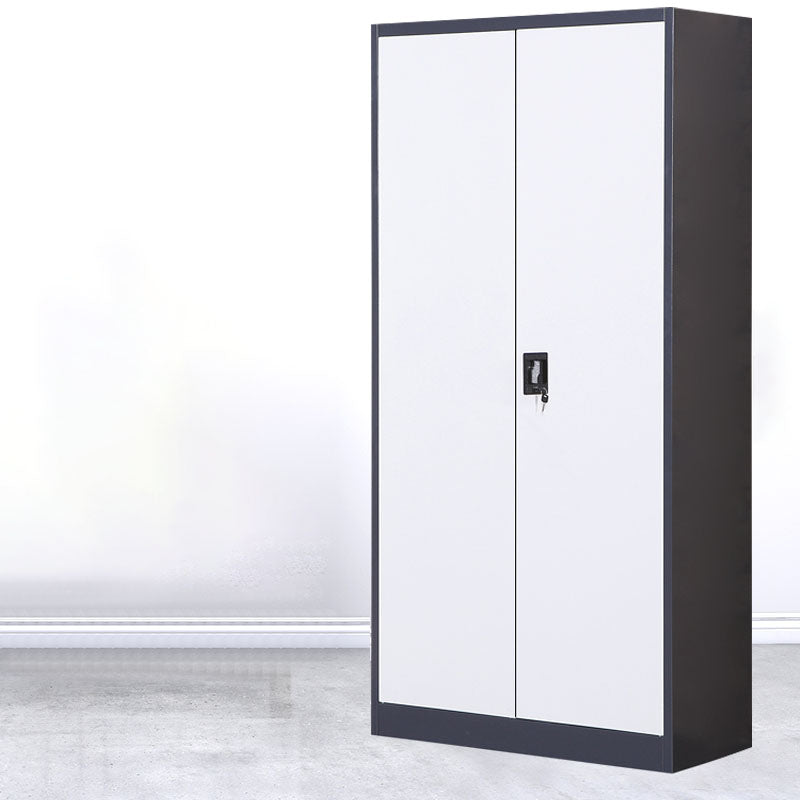 Armoire de fichiers contemporaine Cadre en acier à liborde verticale avec serrure de clé