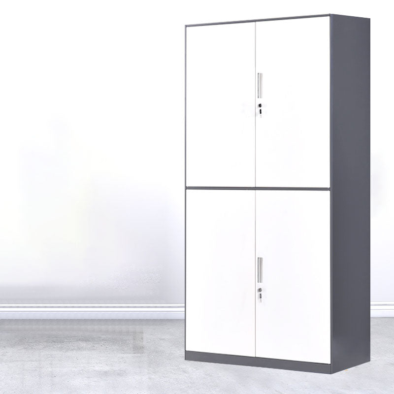 Armoire de fichiers contemporaine Cadre en acier à liborde verticale avec serrure de clé