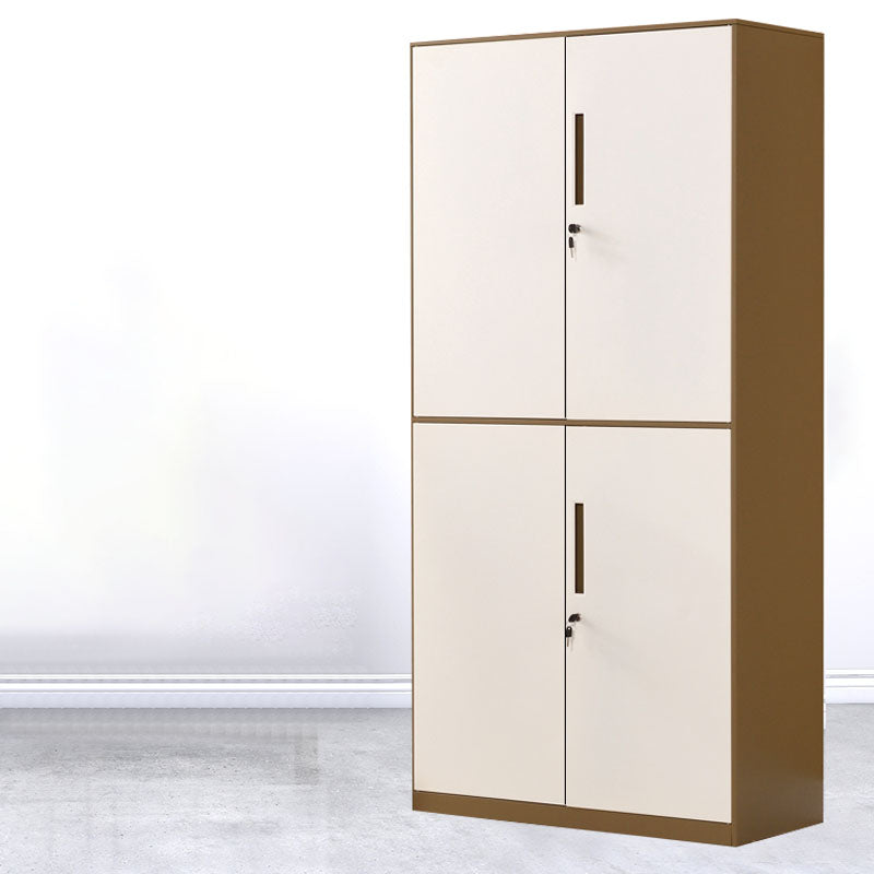 Armoire de fichiers contemporaine Cadre en acier à liborde verticale avec serrure de clé