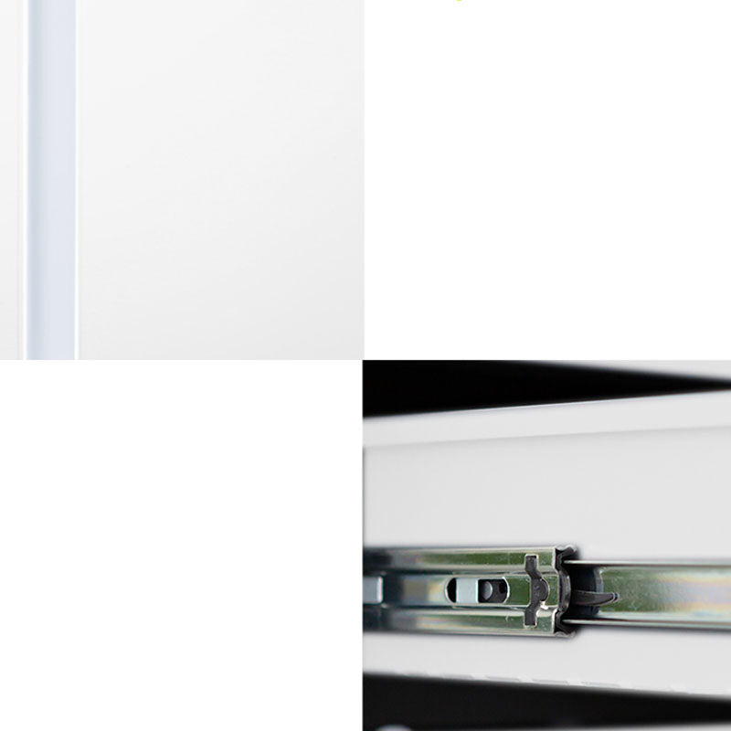 Archivo contemporáneo Babyet Metal Firecoof Fireproof Pequeño de archivos verticales con bloqueo de llave