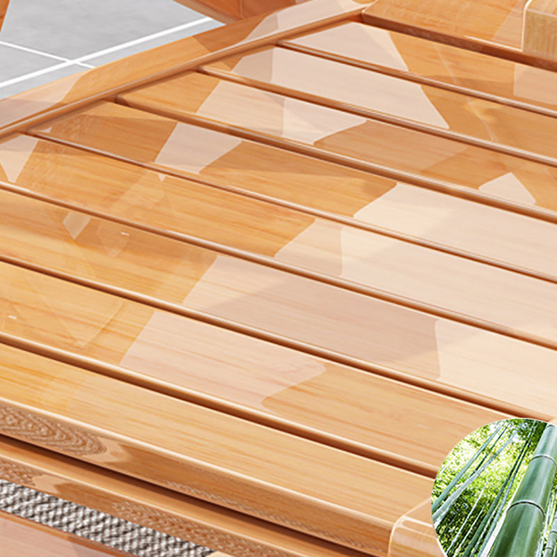 Chaise à bascule antique coussins amovibles en bois chaise à bascule ergonomique tufted