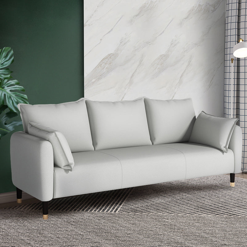 グラム枕正方形のアームリビングルームフェイクレザー標準座席