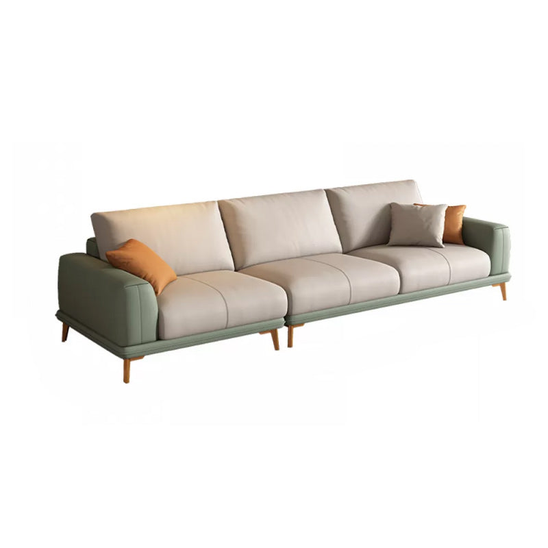 Canapé sectionnel en faux cuir