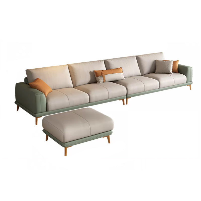 Canapé sectionnel en faux cuir