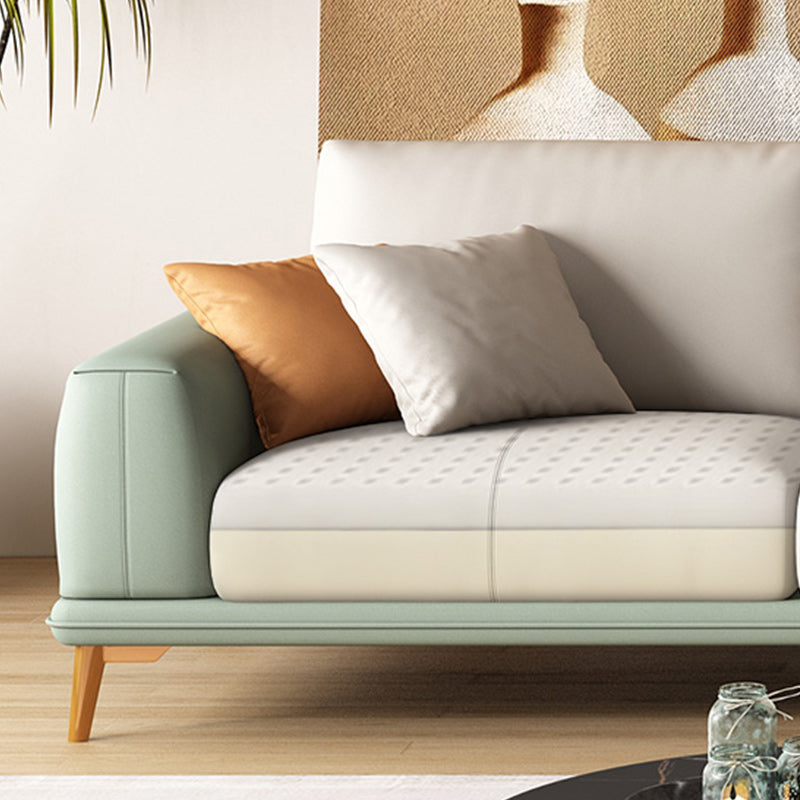 Canapé sectionnel en faux cuir