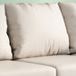 Scandinavian Pillow Top Arm Sofa Loose Back Living Room Settee