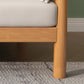 Scandinavian Pillow Top Arm Sofa Loose Back Living Room Settee