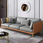Glam Living Room 3-seater Sofa Leather Pillow Top Arm Seating Clearhalo 'furn' 'furn_sofas' 'Furniture' 'Living Room Furniture' 'Sofa' 'sofas' 6607115