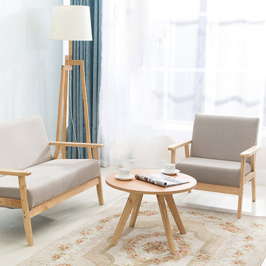 現代の木製カクテルテーブルラウンド /正方形 /三角形のトップコーヒーテーブル