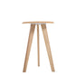 Contemporary Wooden Cocktail Table Round / Square / Triangle Top Coffee Table 15.7"L x 15.7"W x 23.6"H Natural Round Clearhalo 'Coffee & Accent Tables' 'Coffee Tables' 'coffee_tables' 'furn' 'furn_coffee_tables' 'Furniture' 'Living Room Furniture' 6607465