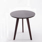 Contemporary Wooden Cocktail Table Round / Square / Triangle Top Coffee Table 23.6"L x 23.6"W x 23.6"H Black Round Clearhalo 'Coffee & Accent Tables' 'Coffee Tables' 'coffee_tables' 'furn' 'furn_coffee_tables' 'Furniture' 'Living Room Furniture' 6607473