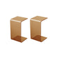 11.81" Wide Side Table Modernistic Acrylic Side End Snack Table