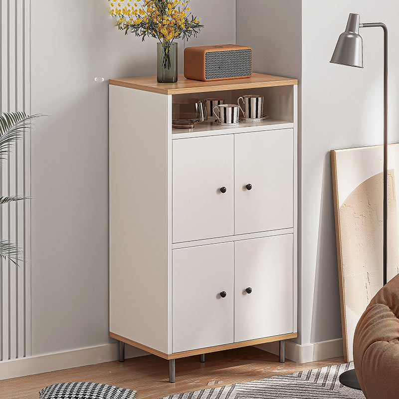 Knobs Standard Storage Cabinet Modern Straight Legs Wood Accent Chest 23.6"L x 13.8"W x 42.1"H Natural Clearhalo 'Cabinets & Chests' 'cabinets_chests' 'furn' 'furn_cabinets_chests' 'Furniture' 'Living Room Furniture' 6608297