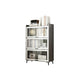 Modern Wood Storage Cabinet Square Bar Pulls Accent Chest with Doors Clearhalo 'Cabinets & Chests' 'cabinets_chests' 'furn' 'furn_cabinets_chests' 'Furniture' 'Living Room Furniture' 6608354