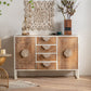 Industrial Standard Natural Accent Chest Distressed Wood Accent Cabinet Clearhalo 'Cabinets & Chests' 'cabinets_chests' 'furn' 'furn_cabinets_chests' 'Furniture' 'Living Room Furniture' 6608394